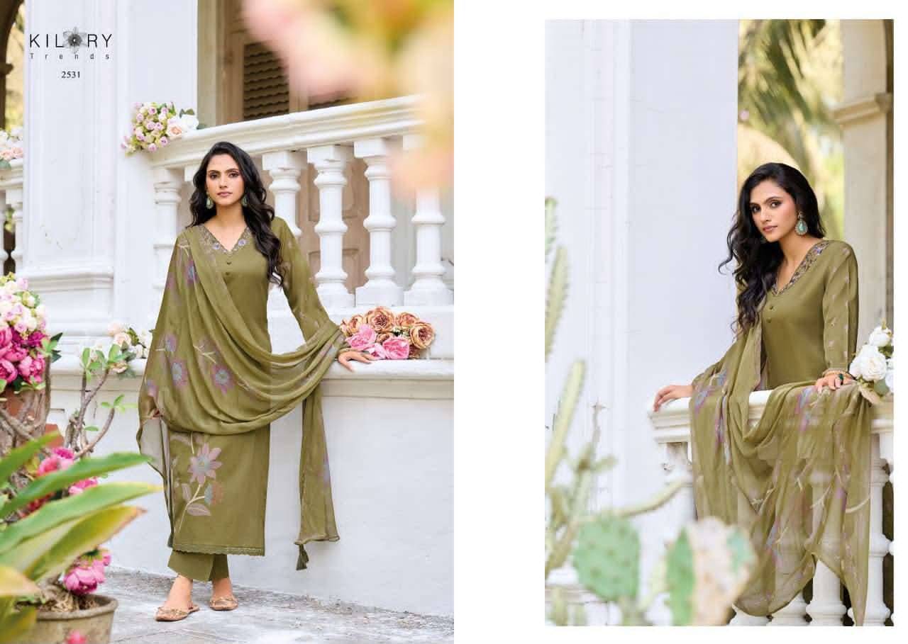 ZARINA By KILORY TRENDS 2531 To 2536 Series Stylish Beautiful Colourful LAWN COTTON Dresses At Wholesale Price